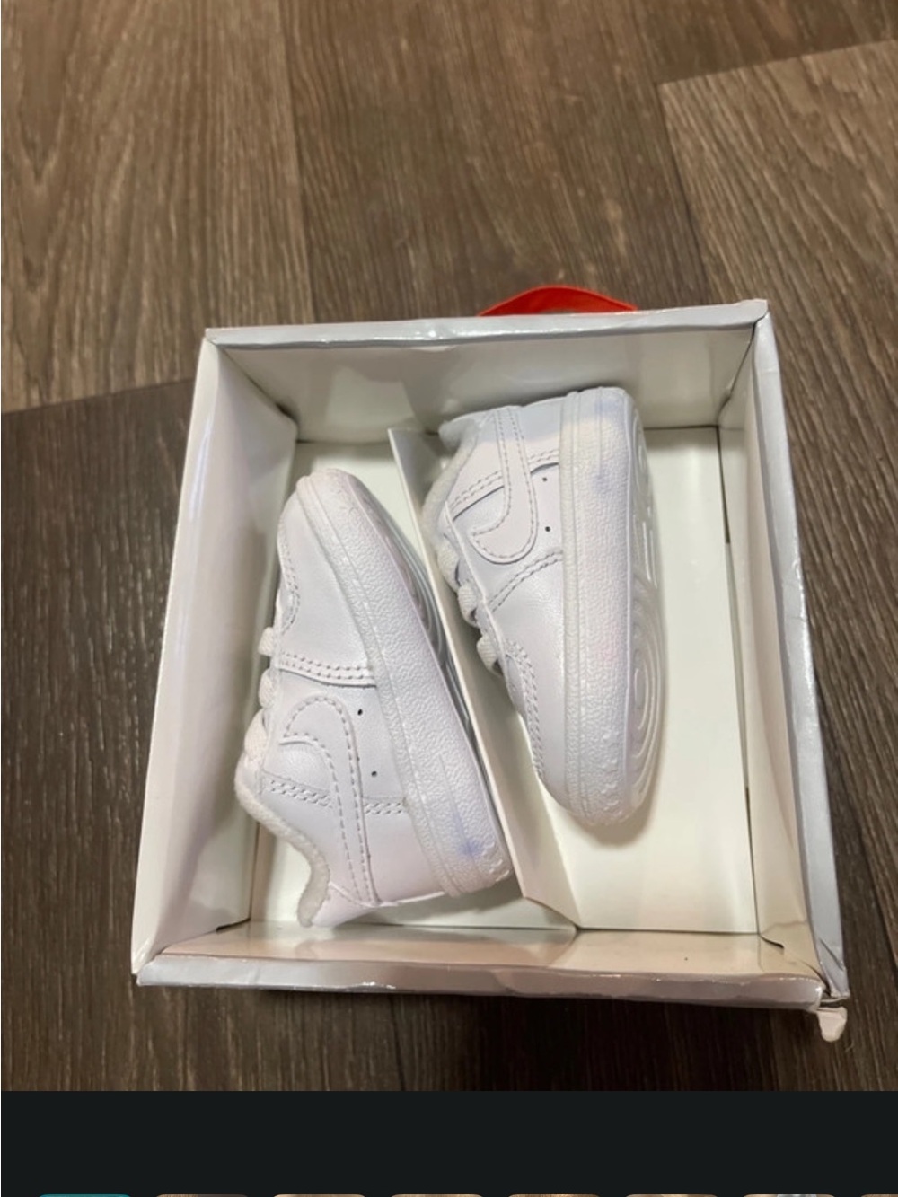 Nike White Kids Sneakers - Classic Everyday Shoes